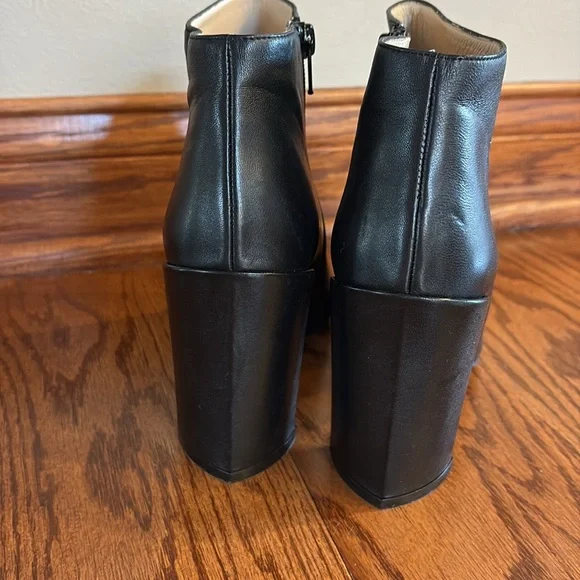 Stuart Weitzman the pure bootie Black Ankle Boots 86443 genuine